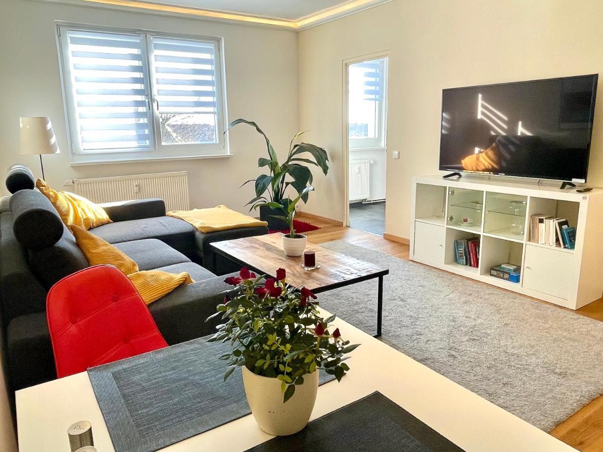 Zentrumsnahe Leipzig-Apartments, Nahe Ufz Und Bmw Inkl Parkplatz Und Fahrraeder Exteriör bild